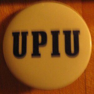 UPIU Pinback Button